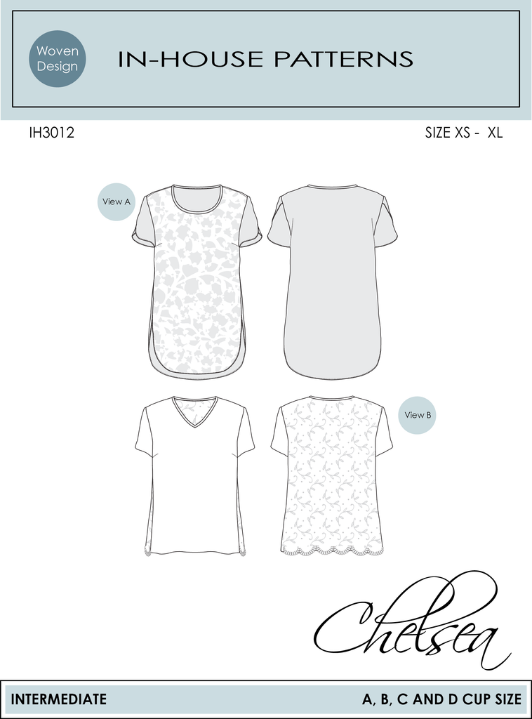 Chelsea Blouse by In-House Patterns